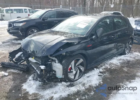 2022 Volkswagen Golf Gti 2.0T S z USA, uszkodzony, nr VIN WVWH87CD2NW213135